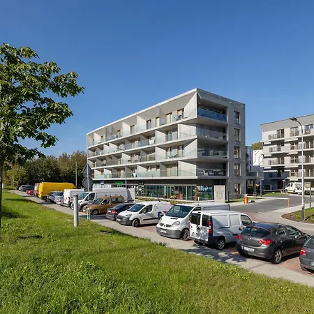 Solaris Park Apartment Tauron Arena By Renters Prestige Krakau Exterior foto